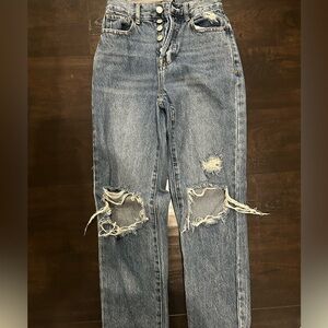PACSUN HIGH RISE STRAIGHT JEANS SIZE 23